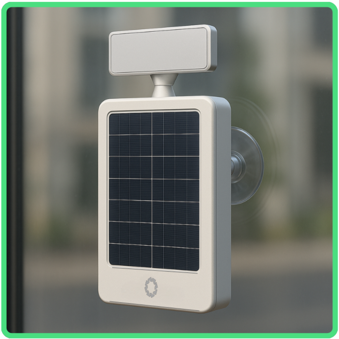 Window-Mount Solar Mesh Node